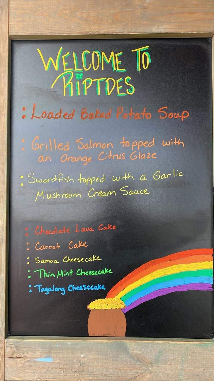 Riptides - Chester, VA menu_pic