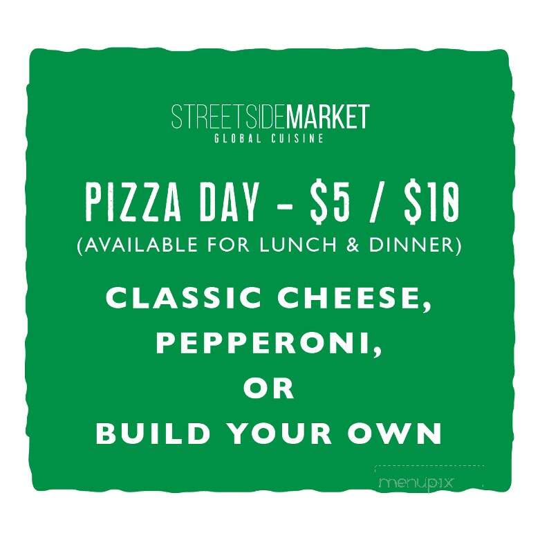 Streetside Market Global Cuisine - Hammond, LA menu_pic