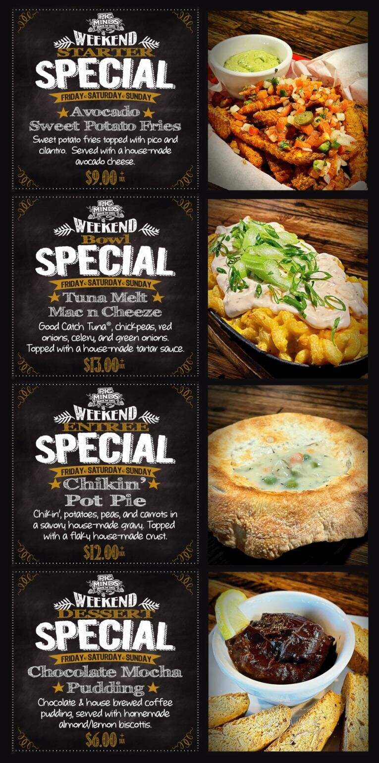 Pig Minds Brewing Co. - Machesney Park, IL menu_pic