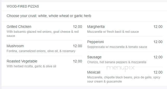 Jojo Bistro & Wine Bar - Webster, NY menu_pic