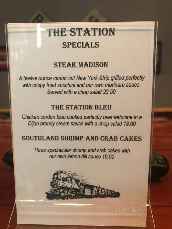 Station - Americus, GA menu_pic