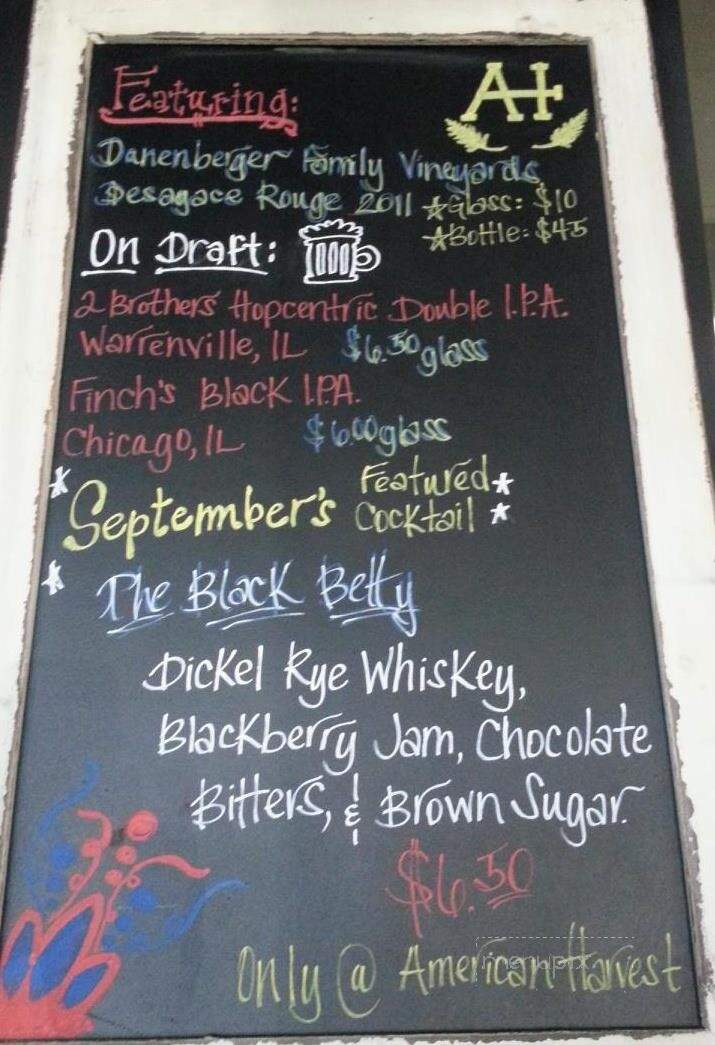 Luminary Kitchen & Provisions - Springfield, IL menu_pic