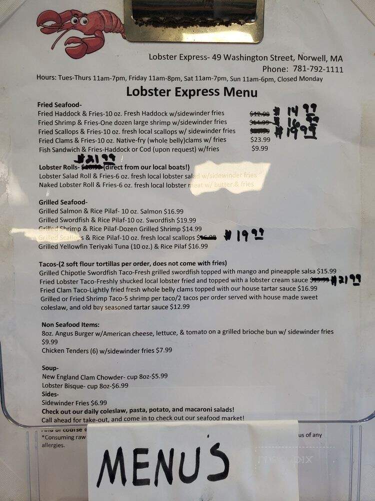Lobster Express - Norwell, MA