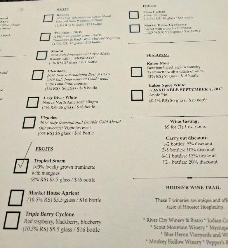 River City Winery - New Albany, IN menu_pic