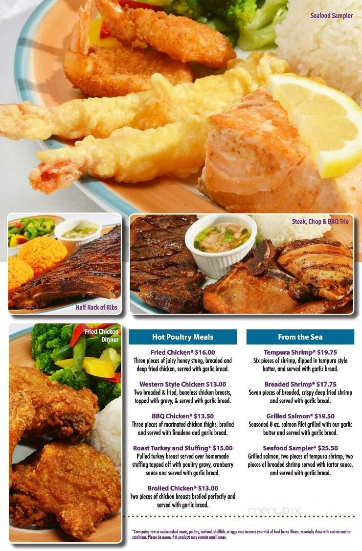 King's Restaurant - Fort Saint James, BC menu_pic