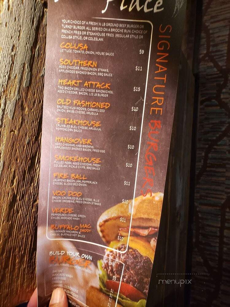 Jack's Place - Colusa, CA menu_pic