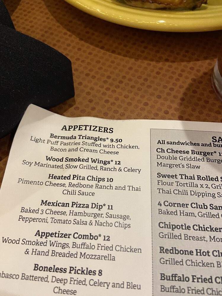 Red Bone Alley Restaurant - Florence, SC menu_pic