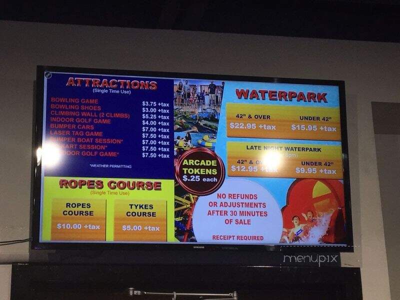 Triple Play - Hayden Lake, ID menu_pic
