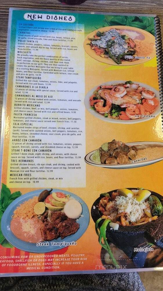 Cowboys Mexican Grill - Asheville, NC menu_pic
