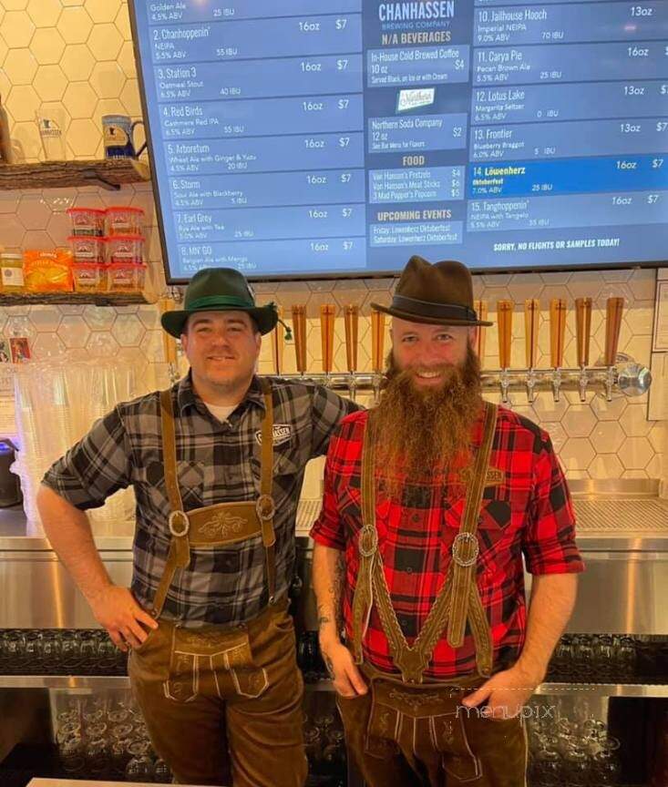 Chanhassen Brewing Company - Chanhassen, MN menu_pic