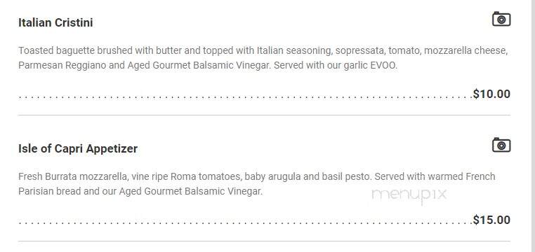 Michaelee's Italian Life Caffe - Blairsville, GA menu_pic