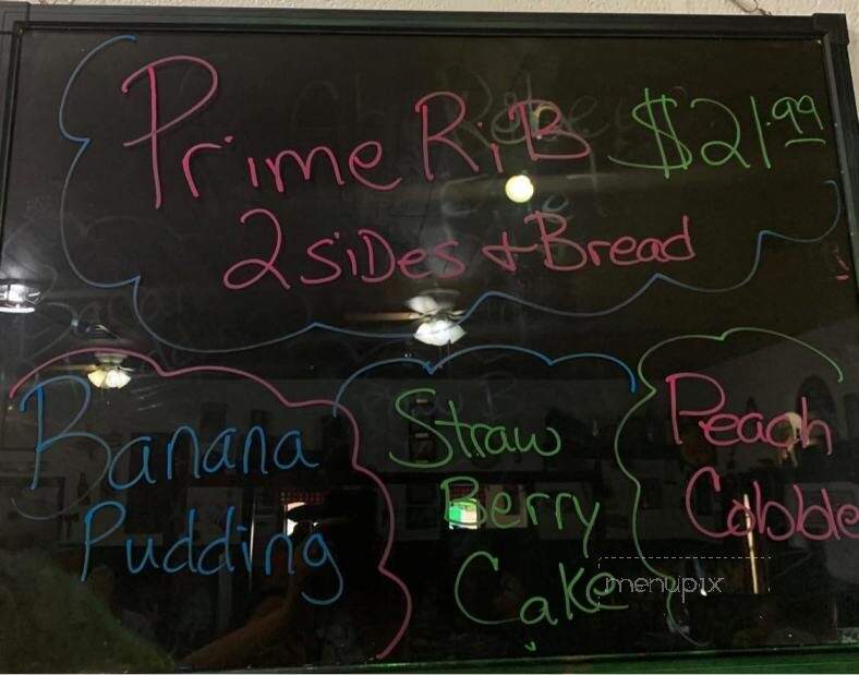 Sanitary Cafe - Reidsville, NC menu_pic