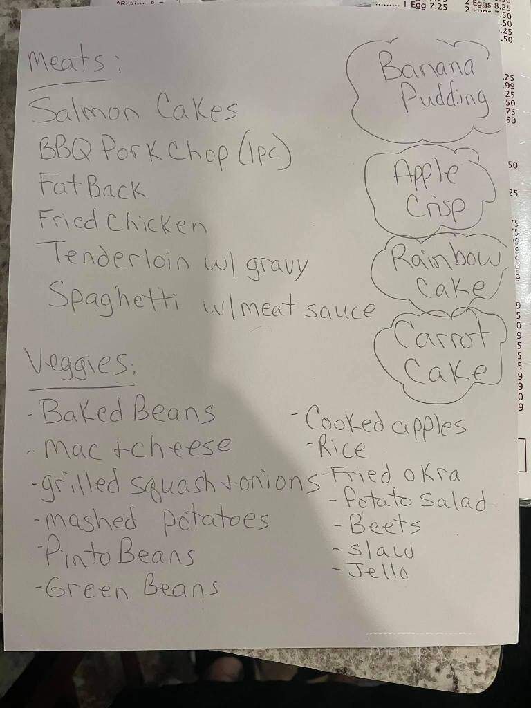 Sanitary Cafe - Reidsville, NC menu_pic