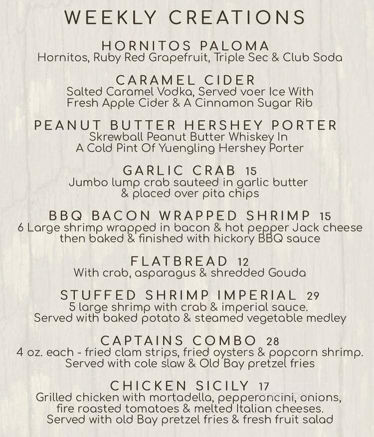 Salerno's Restaurant - Eldersburg, MD menu_pic