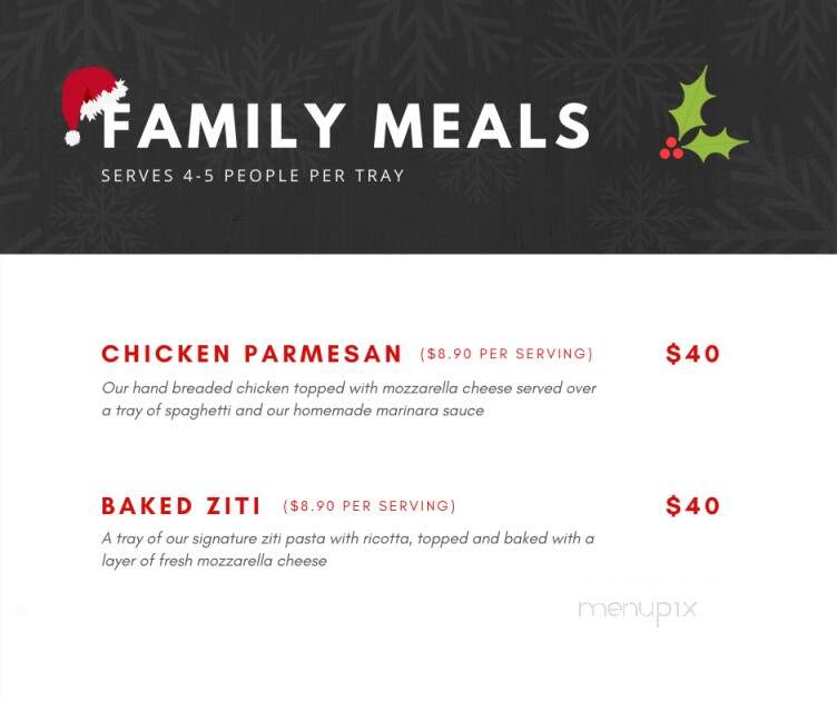 Tosco Pizza & Family Restaurant - Myerstown, PA menu_pic