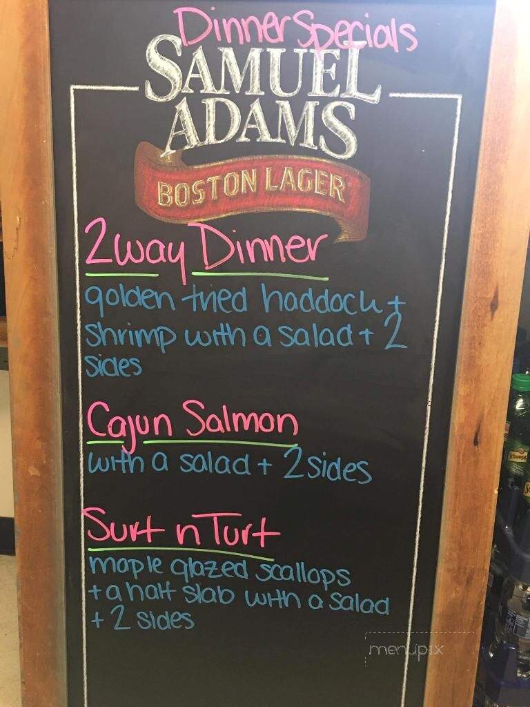 George's Seafood Center - Plymouth, NH menu_pic