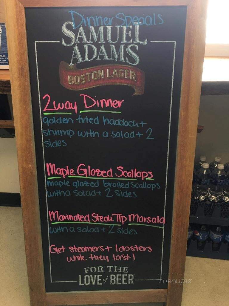 George's Seafood Center - Plymouth, NH menu_pic