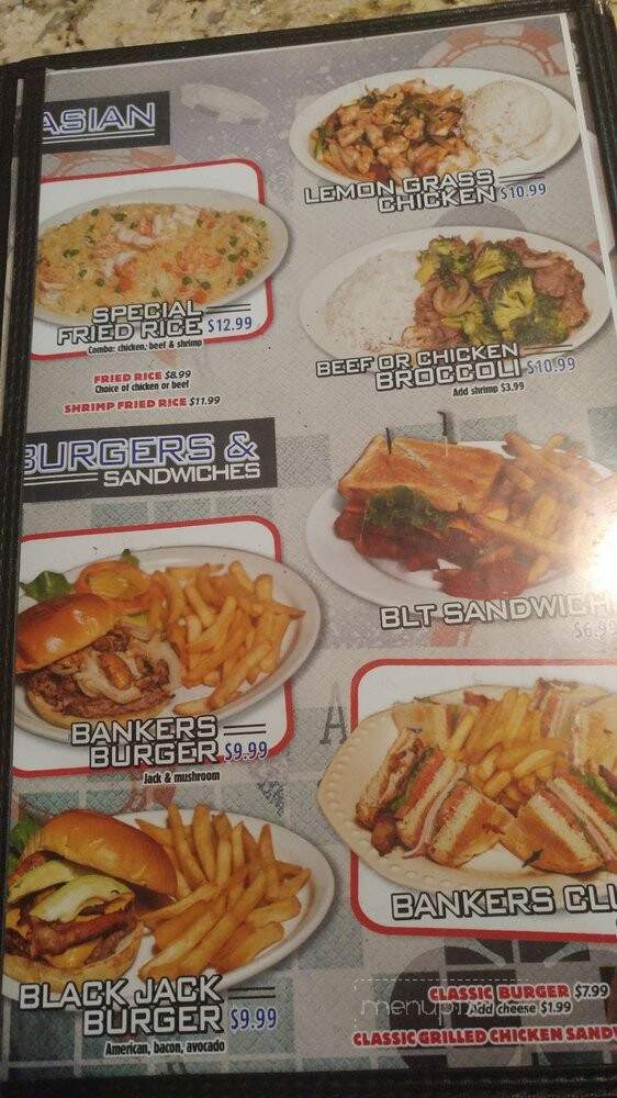 Bankers Casino - Salinas, CA menu_pic