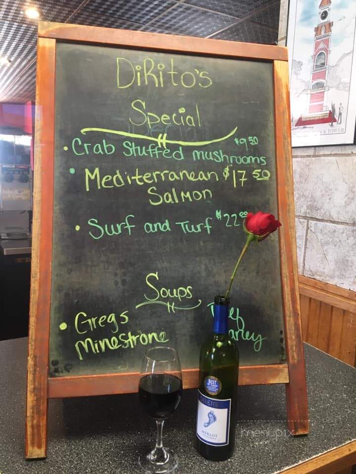 Diritos Italian Resaurant - Canon City, CO menu_pic
