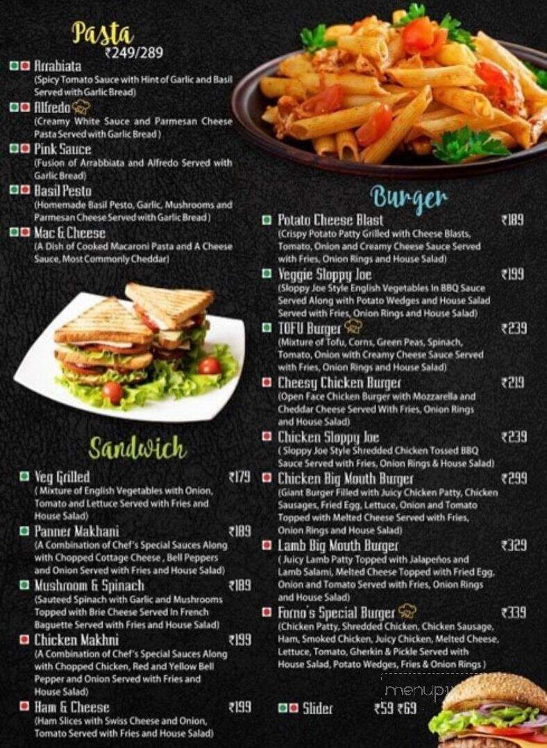 Forno Magico - Newark, NJ menu_pic