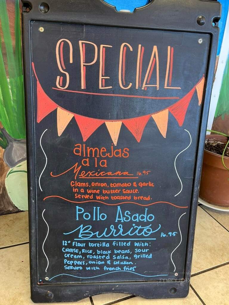 Casa Tequilana - Leeds, UT menu_pic