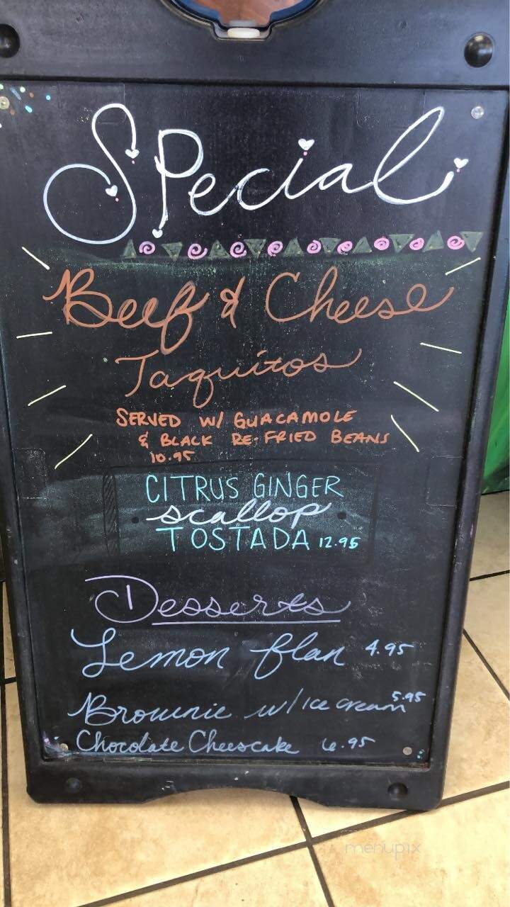 Casa Tequilana - Leeds, UT menu_pic