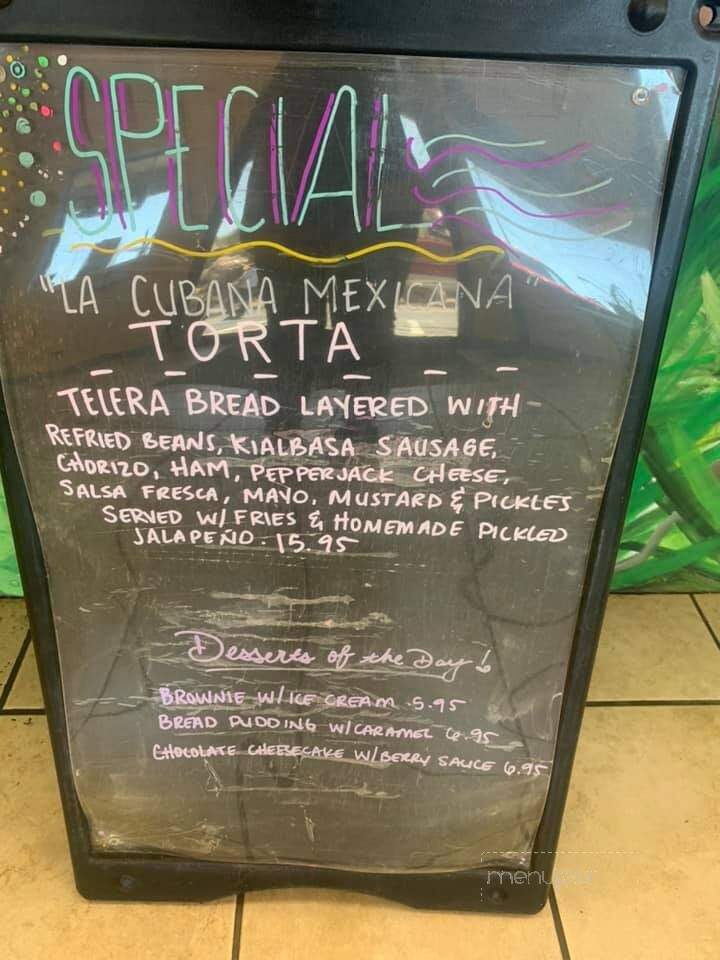 Casa Tequilana - Leeds, UT menu_pic