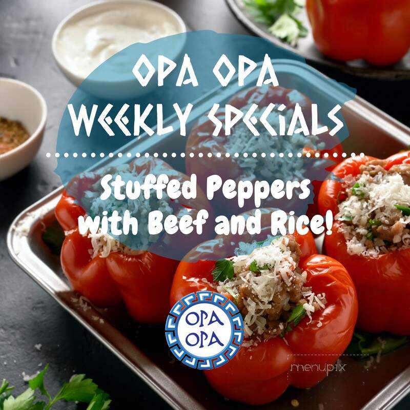 Opa Opa Taverna & Bakery - Myrtle Beach, SC menu_pic