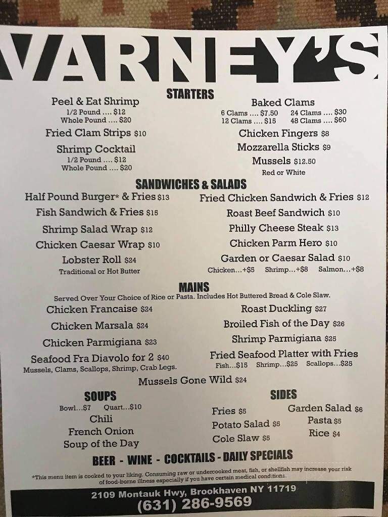 Varney's Restaurant - Brookhaven, NY