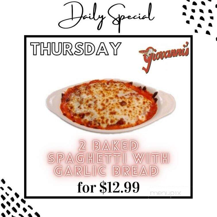 Giovanni's Pizza - Ashland, KY menu_pic