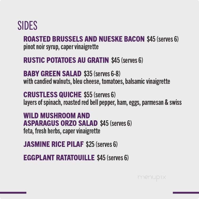 Zov's Bakery - Tustin, CA menu_pic