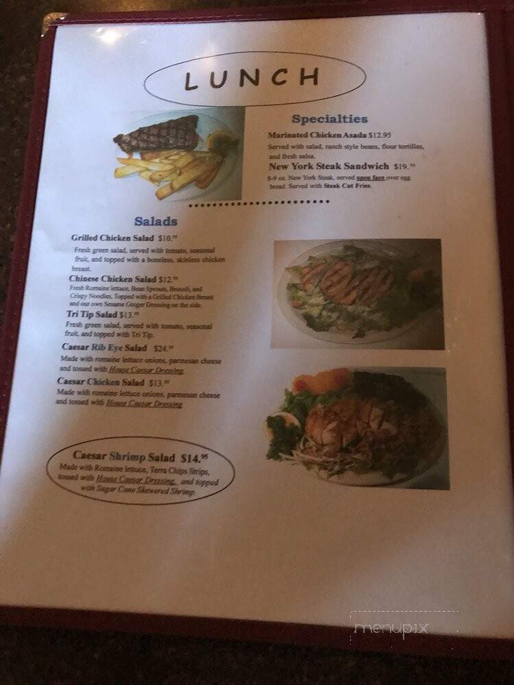 China Palace Steakhouse - El Centro, CA menu_pic