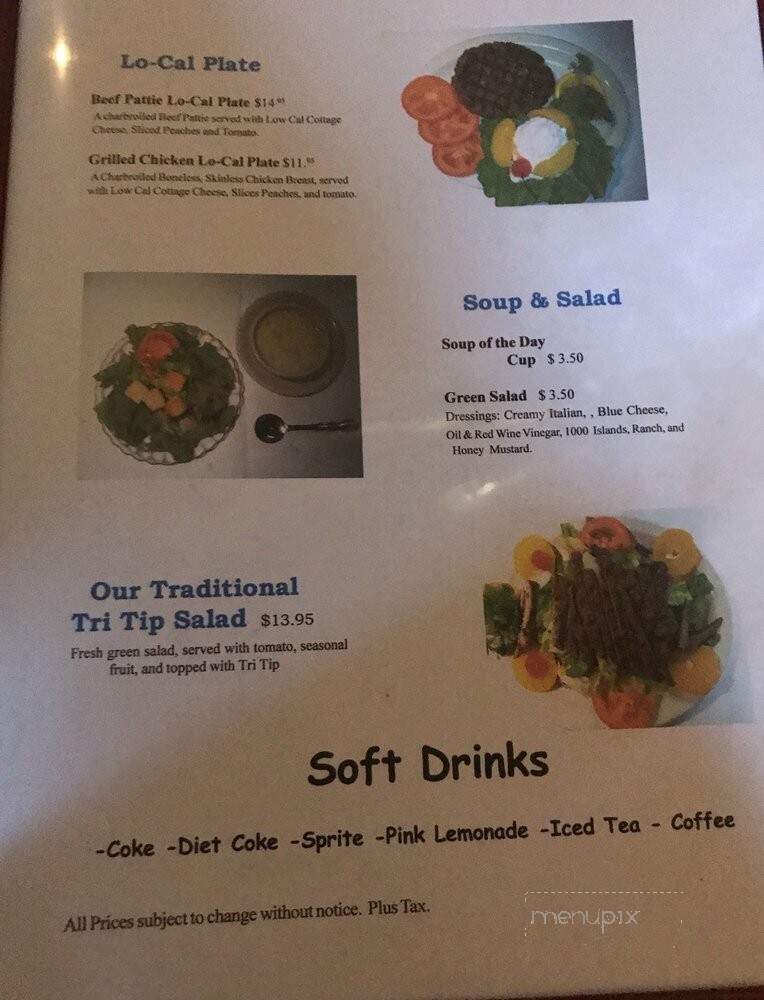 China Palace Steakhouse - El Centro, CA menu_pic
