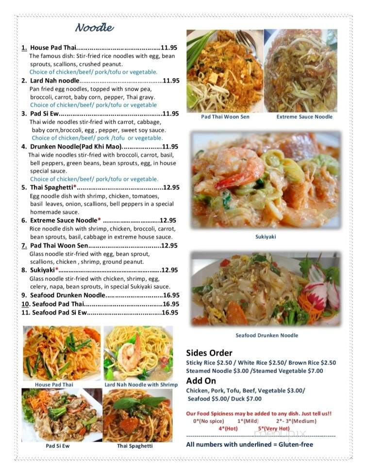 Thai For You - York, ME menu_pic