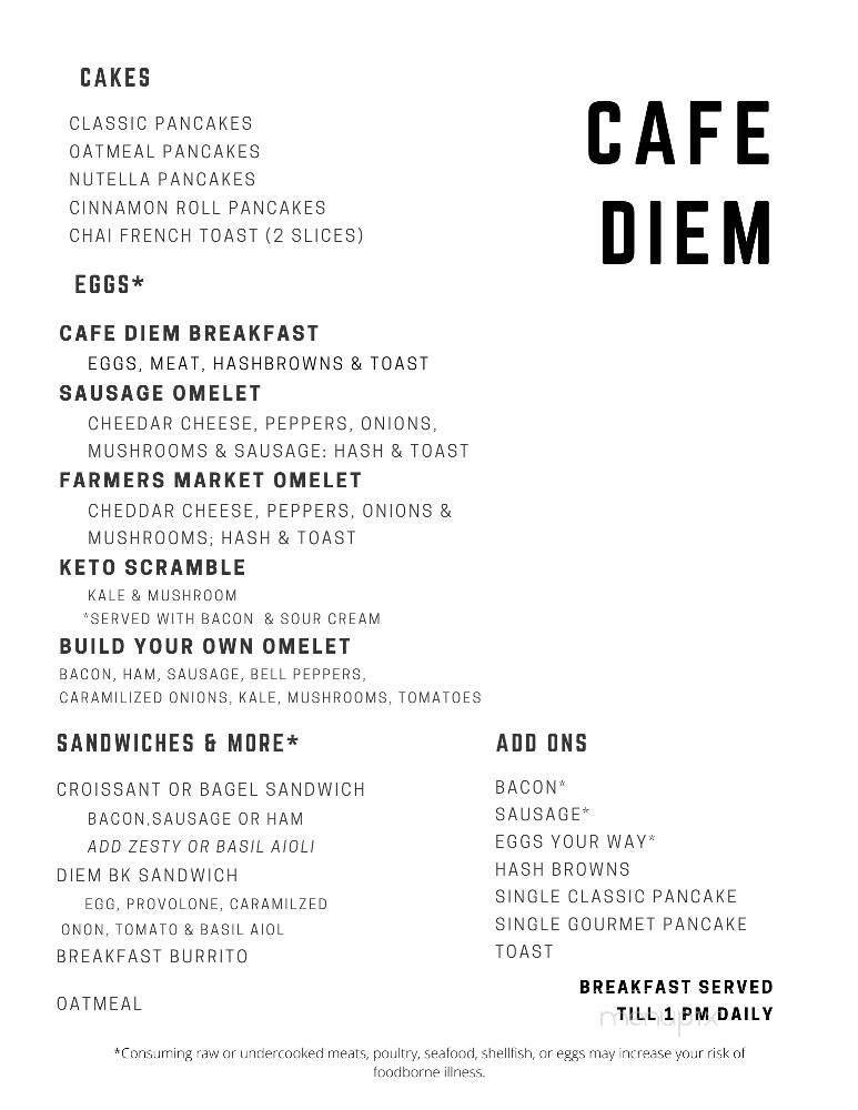 Cafe Diem - Ankeny, IA