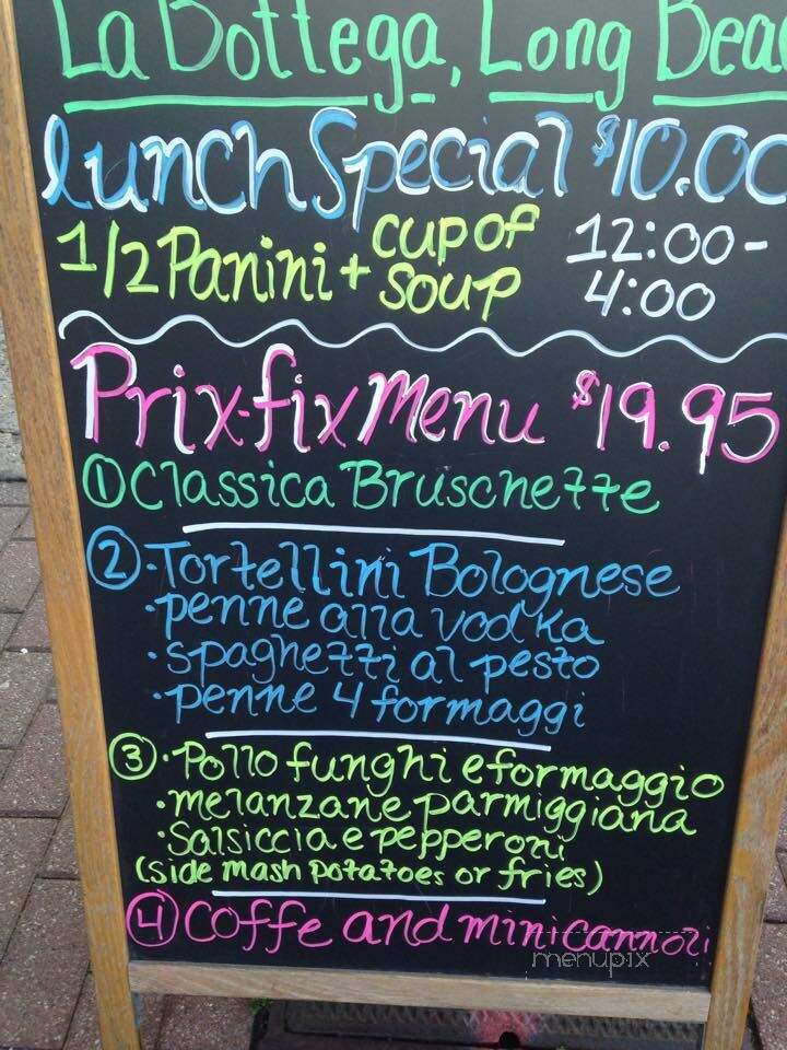 La Bottega - Long Beach, NY menu_pic