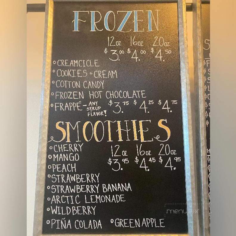Serendipity The Brew - Marshall, MI menu_pic