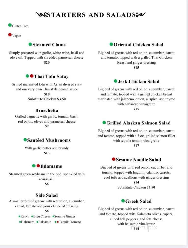 Spice Of Life Cafe - Hamilton, MT menu_pic