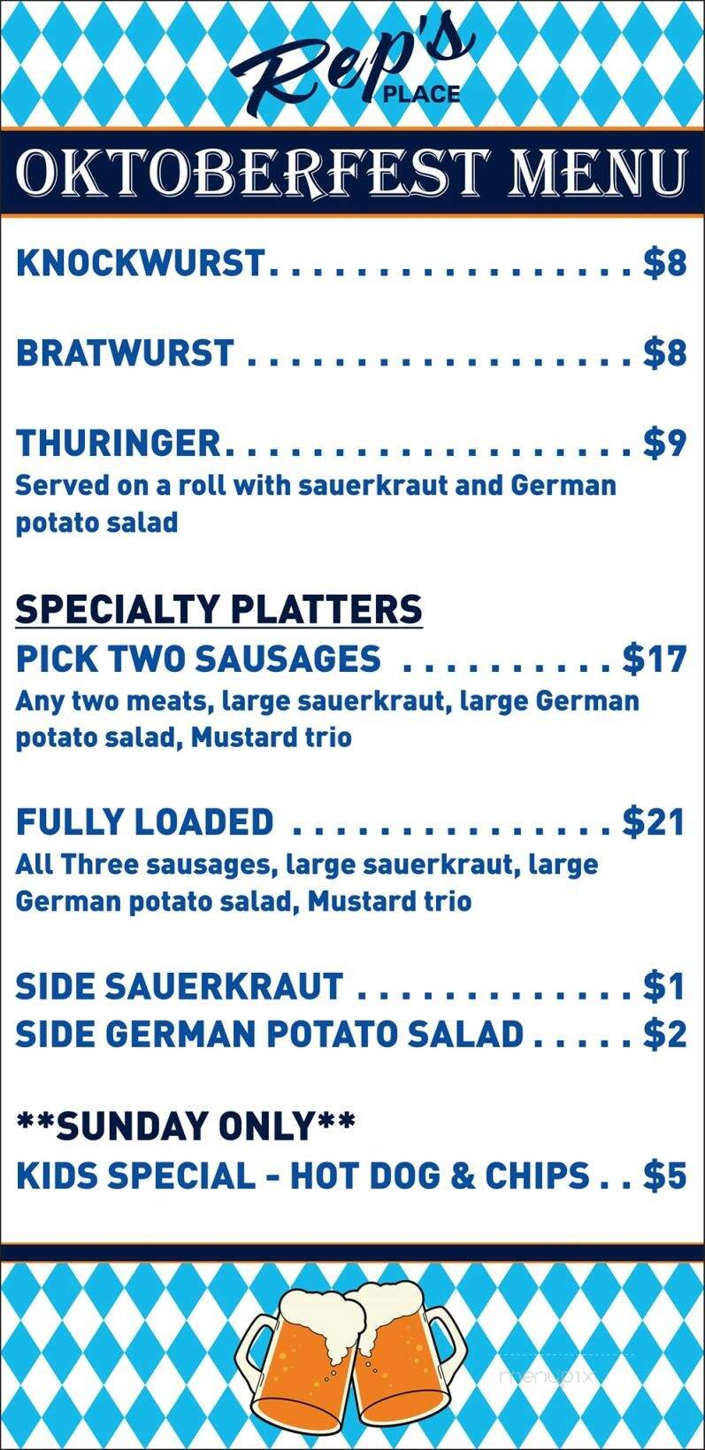 Buffalo Creek Brewing - Long Grove, IL menu_pic