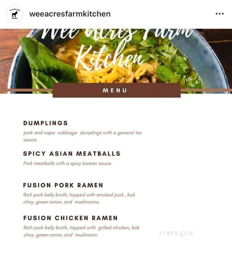 Buffalo Creek Brewing - Long Grove, IL menu_pic