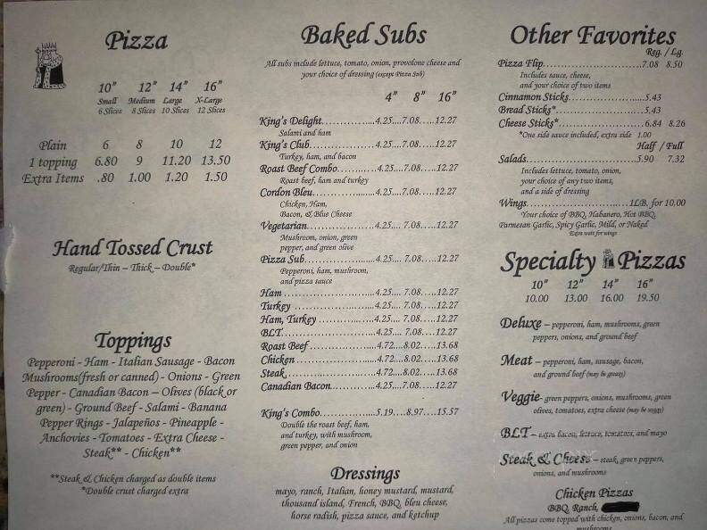 Pizza King - Weidman, MI menu_pic