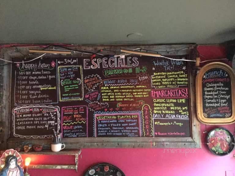 Por Que No - Portland, OR menu_pic