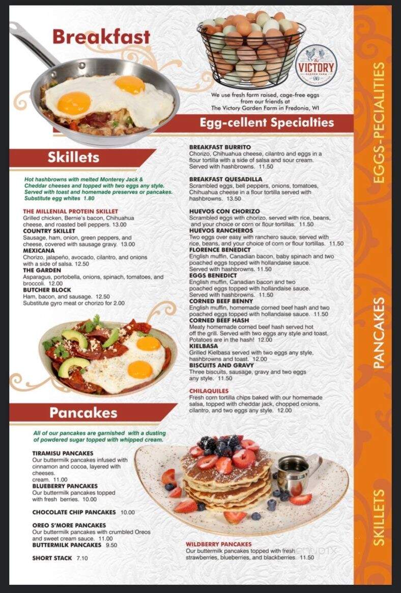 Tellos Grill & Cafe - Port Washington, WI menu_pic