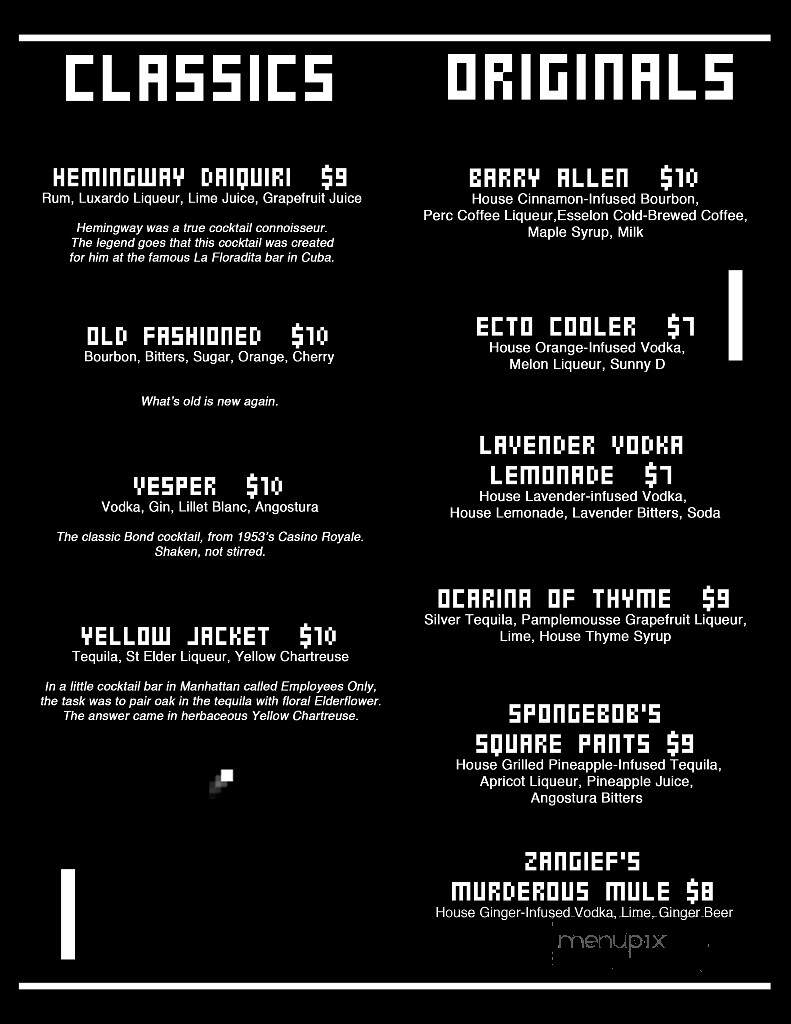 Quarters - Hadley, MA menu_pic