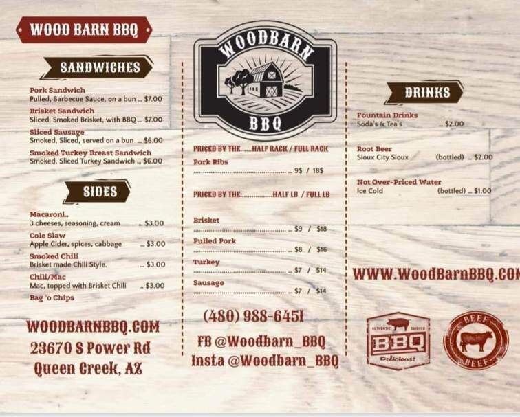 WoodBarn BBQ - Queen Creek, AZ