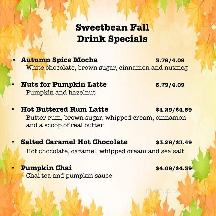 Sweetbean Cafe & Bakery - Byron, IL menu_pic