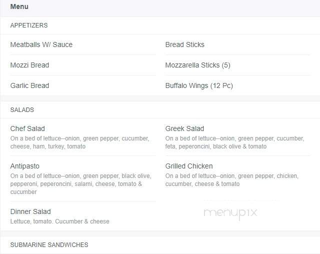 The Big-I Pub & Lounge - Fairbanks, AK menu_pic