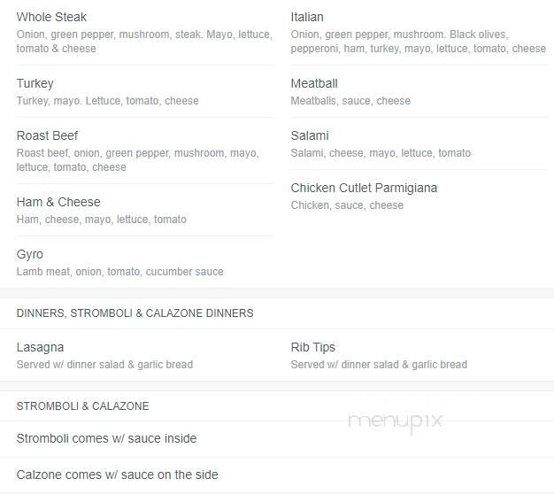 The Big-I Pub & Lounge - Fairbanks, AK menu_pic