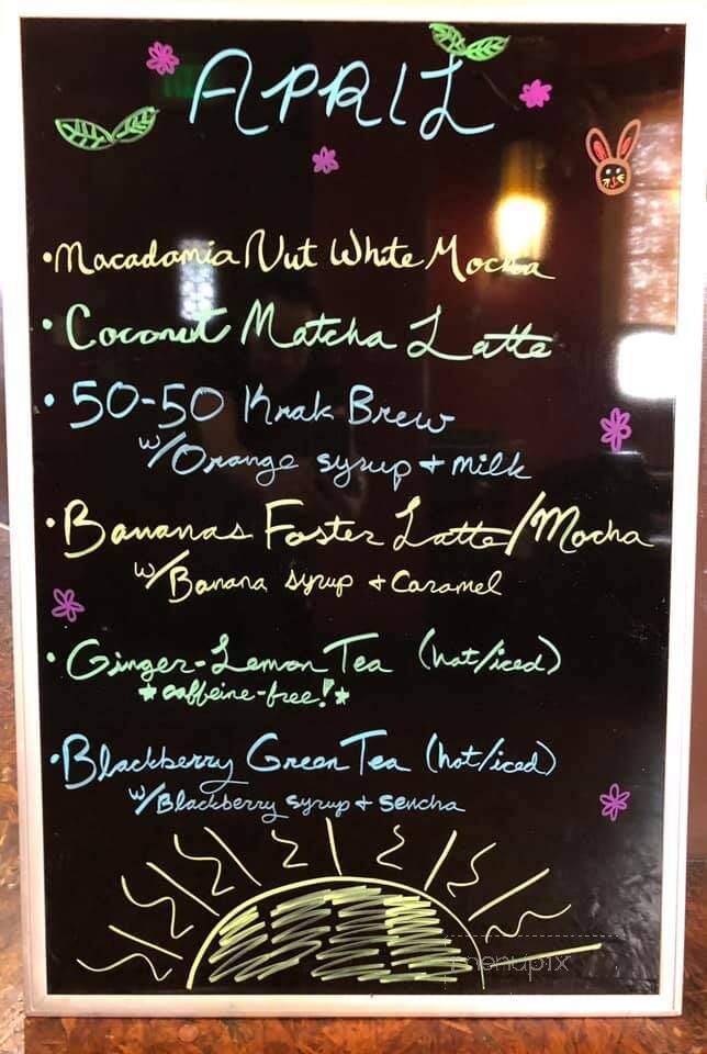 Krakatoa - San Diego, CA menu_pic