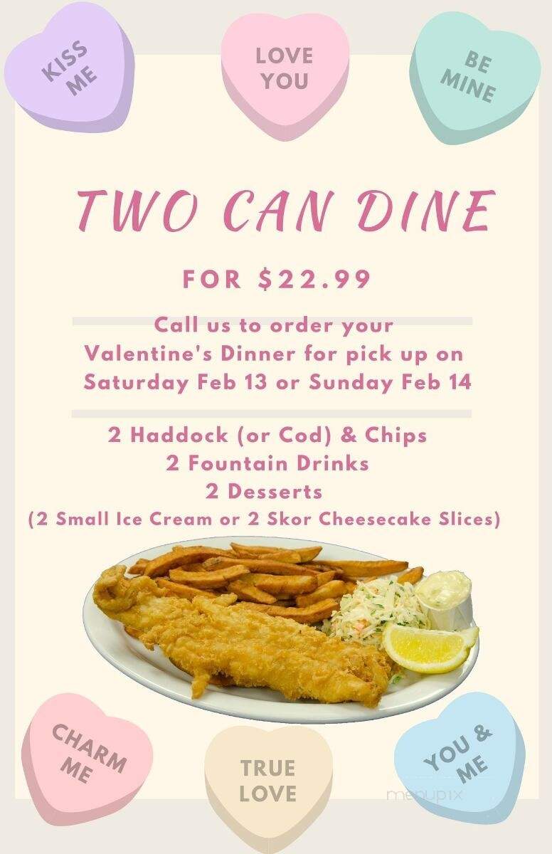 Cowen's Dairy - Brockville, ON menu_pic